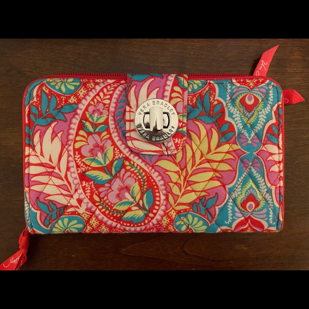 NWT Vera Bradley Turnlock Wallet
